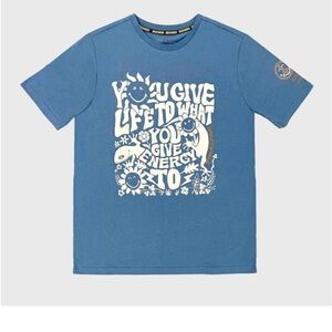Men's Smileyworld Short Sleeve Graphic T-Shirt - Blue
L